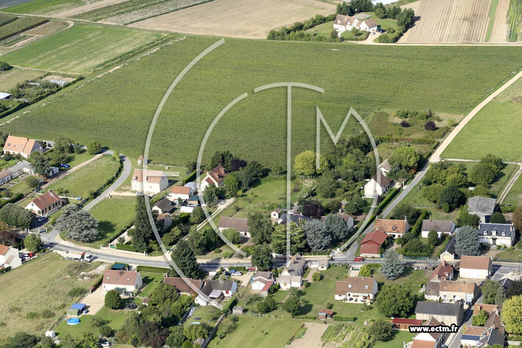 Photo arienne de Saint-Benot-sur-Loire