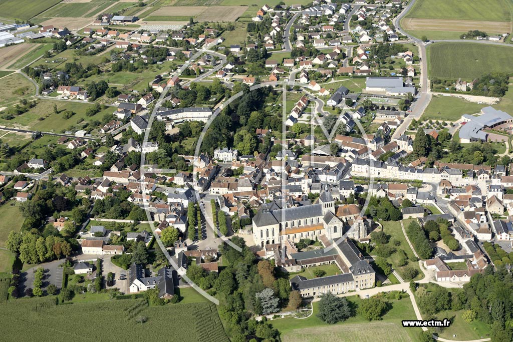 Photo arienne de Saint-Benot-sur-Loire (Centre)