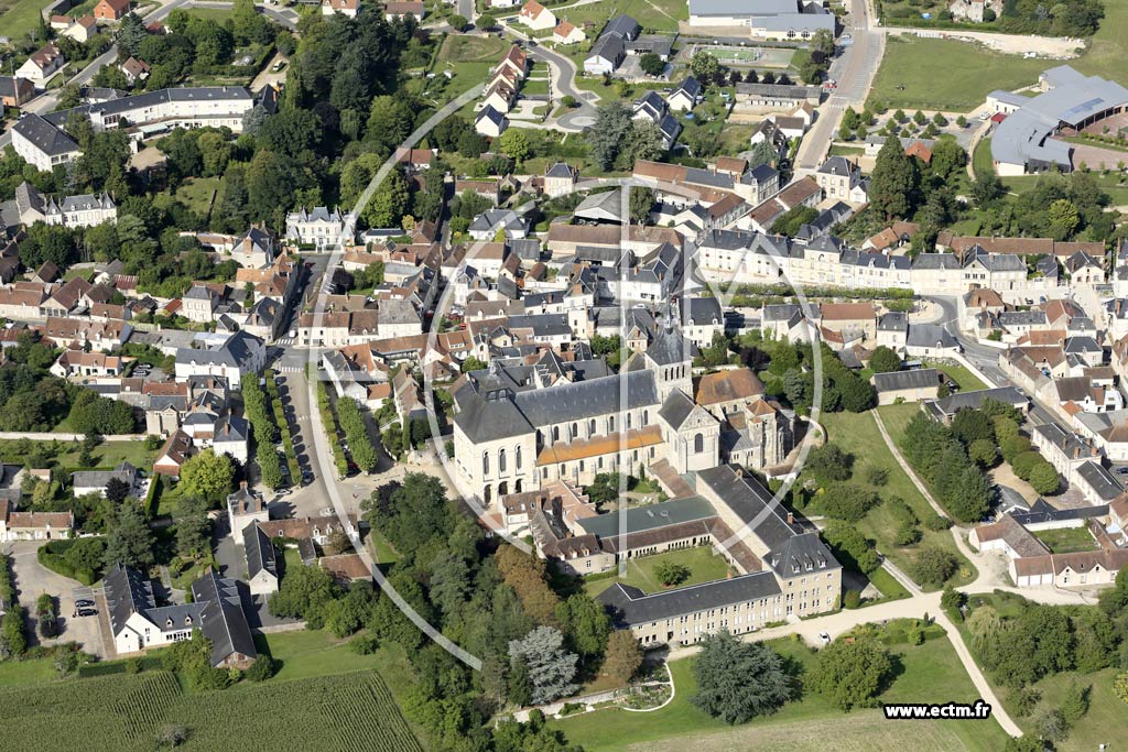 Photo arienne de Saint-Benot-sur-Loire (Centre)