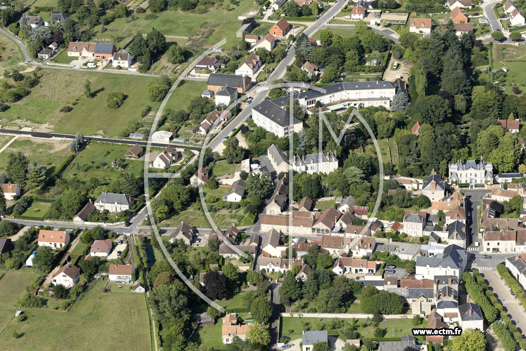 Photo arienne de Saint-Benot-sur-Loire (Centre)