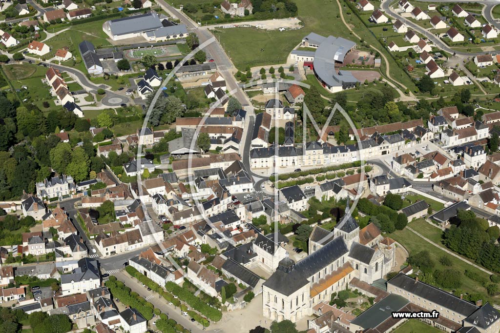 Photo arienne de Saint-Benot-sur-Loire (Centre)