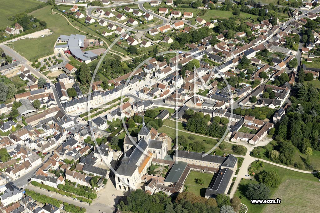 Photo arienne de Saint-Benot-sur-Loire (Centre)