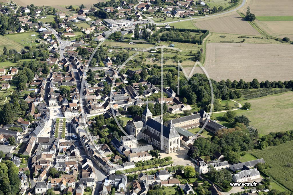 Photo arienne de Saint-Benot-sur-Loire (Centre)