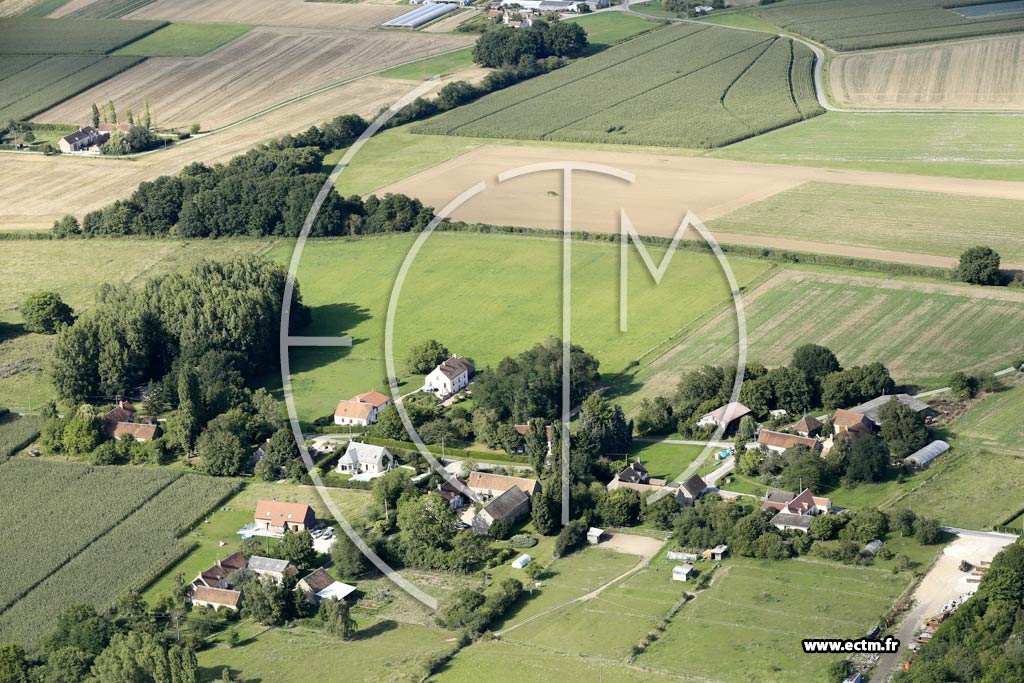 Photo arienne de Saint-Benot-sur-Loire (les Boutrons)