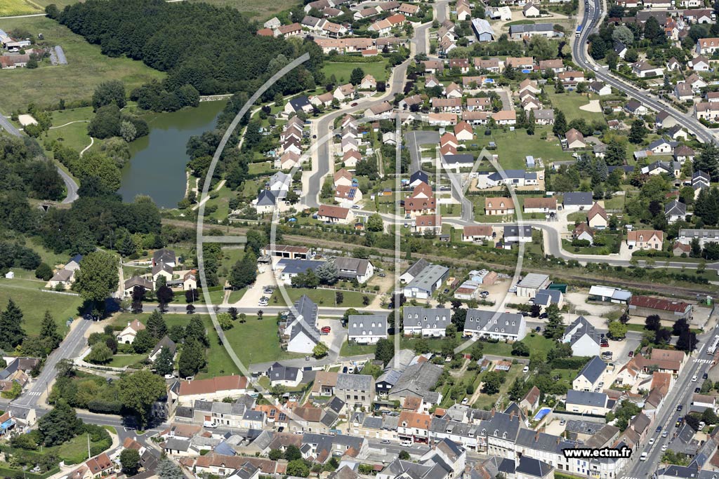 Photo arienne de Saint-Denis-de-l'Htel