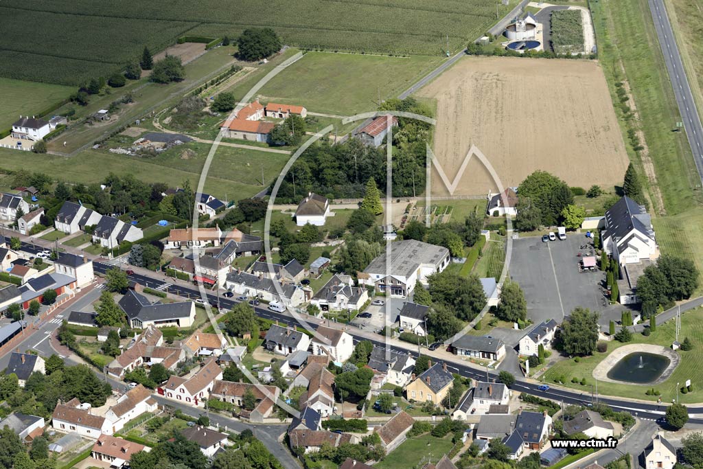 Photo arienne de Saint-Pre-sur-Loire