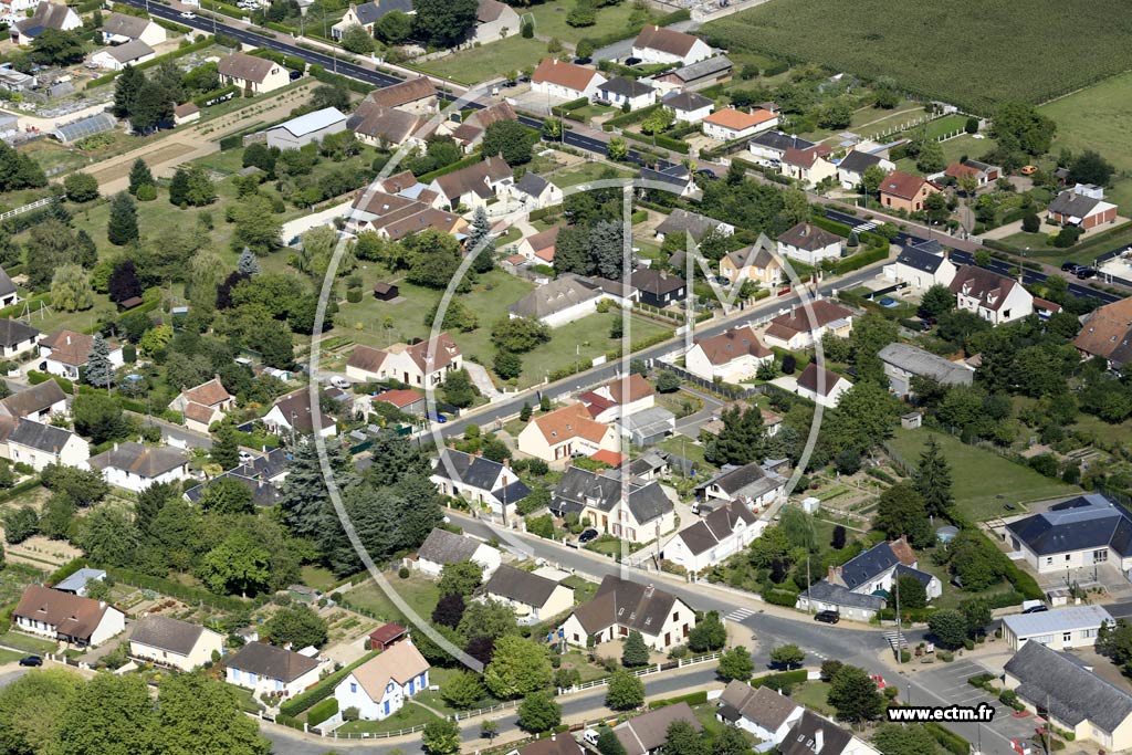Photo arienne de Saint-Pre-sur-Loire