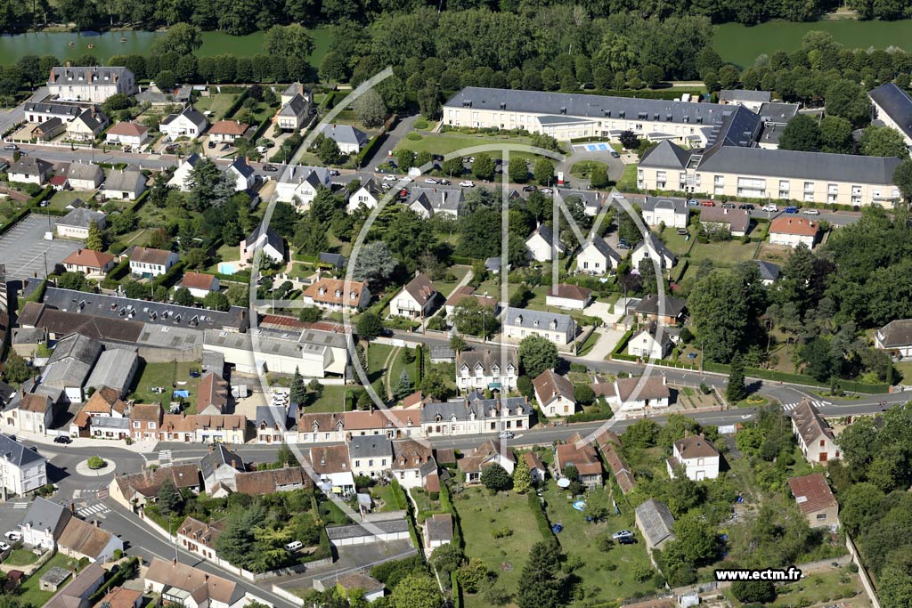 Photo arienne de Sully-sur-Loire (Est)