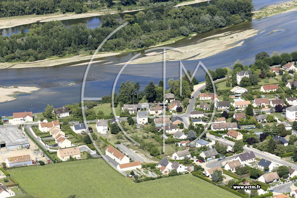 Photo arienne de Sully-sur-Loire (les Quatres vents)