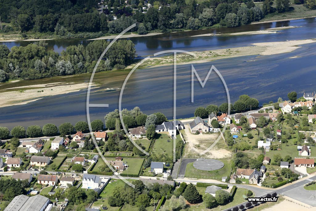 Photo arienne de Sully-sur-Loire (Ouest)