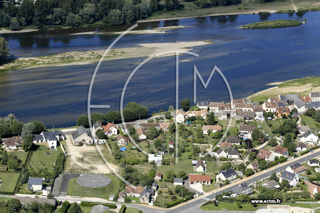 Photo arienne de Sully-sur-Loire (Saint-Germain)