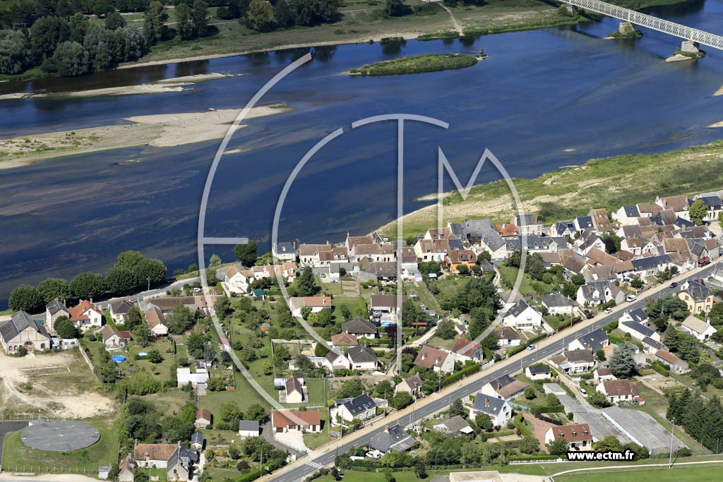 Photo arienne de Sully-sur-Loire (Saint-Germain)