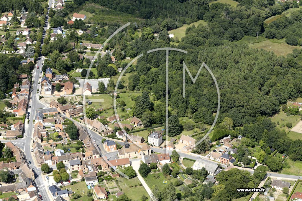 Photo arienne de Vannes-sur-Cosson