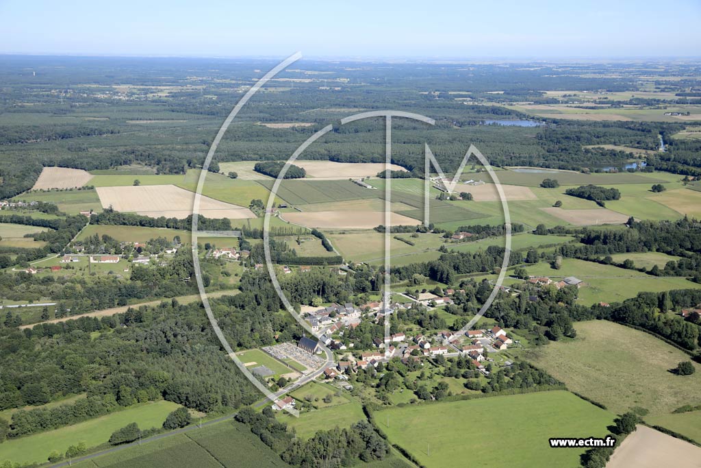 Photo arienne de Vieilles-Maisons-sur-Joudry