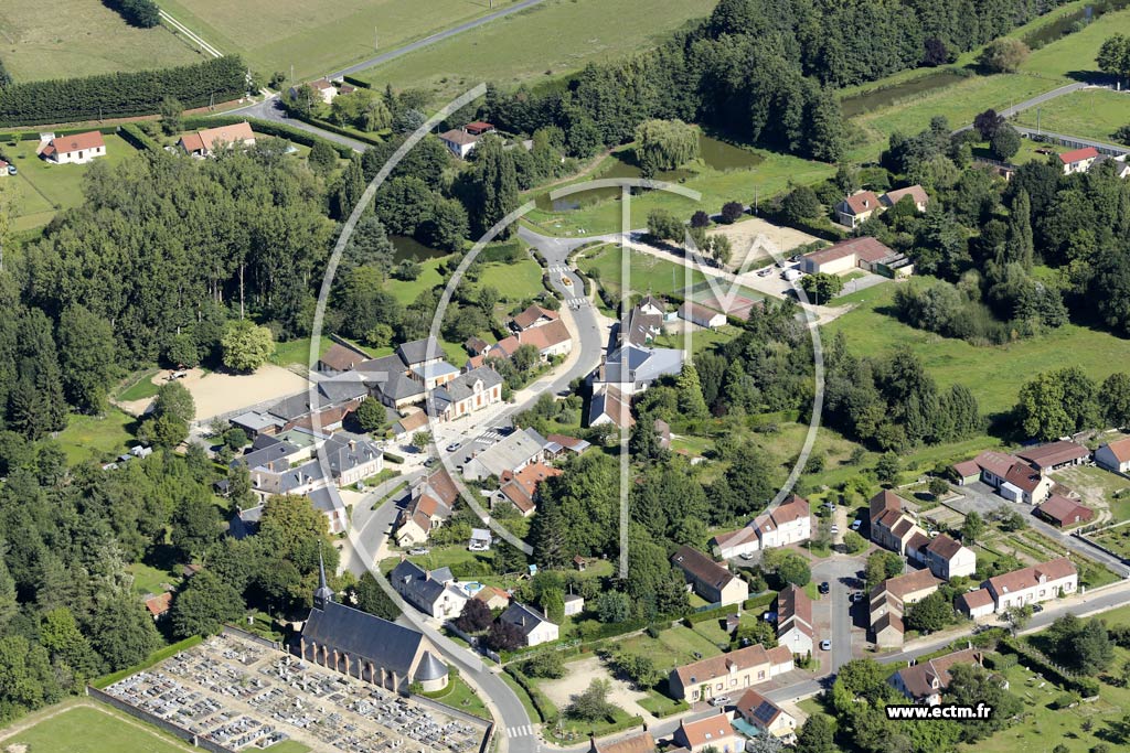 Photo arienne de Vieilles-Maisons-sur-Joudry