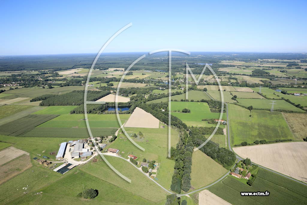 Photo arienne de Vieilles-Maisons-sur-Joudry (la Hapardire)