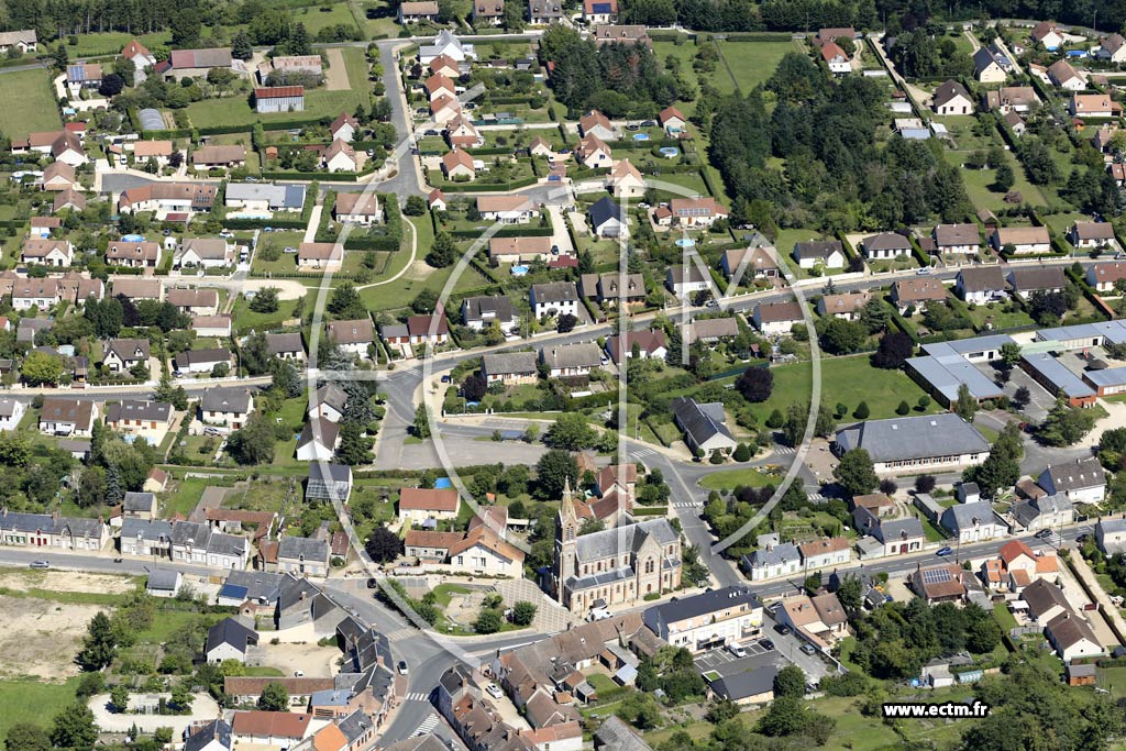 Photo arienne de Vienne-en-Val (Centre)
