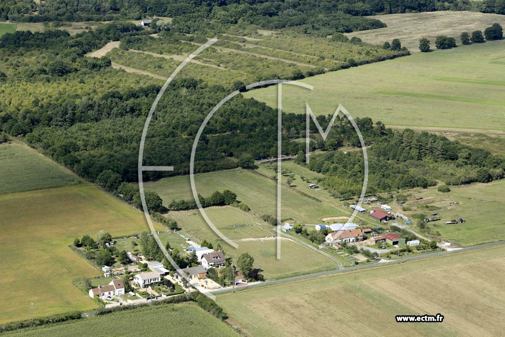 Photo arienne de Viglain (les Landes - la Colinire)