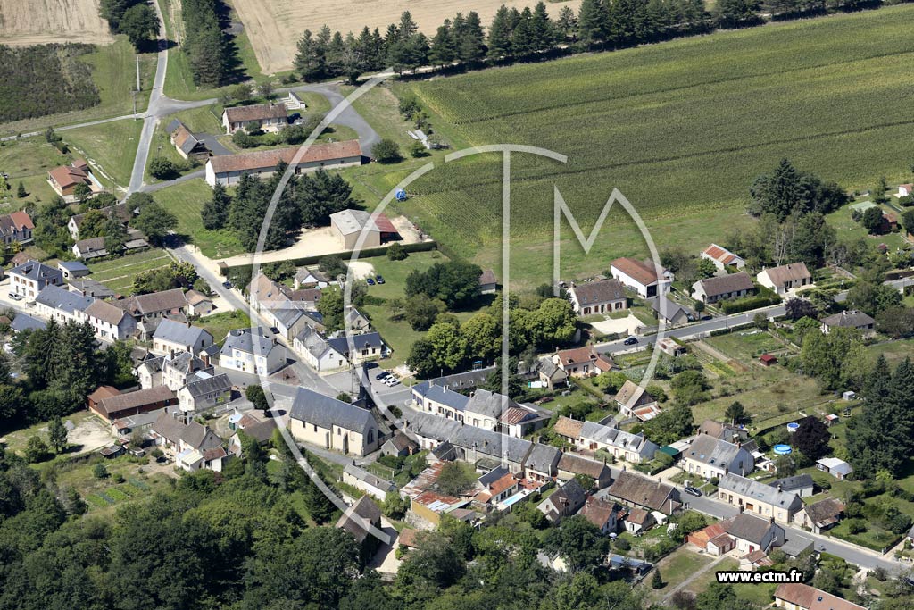 Photo arienne de Mntrol-sur-Sauldre