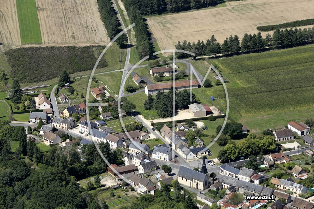 Photo arienne de Mntrol-sur-Sauldre