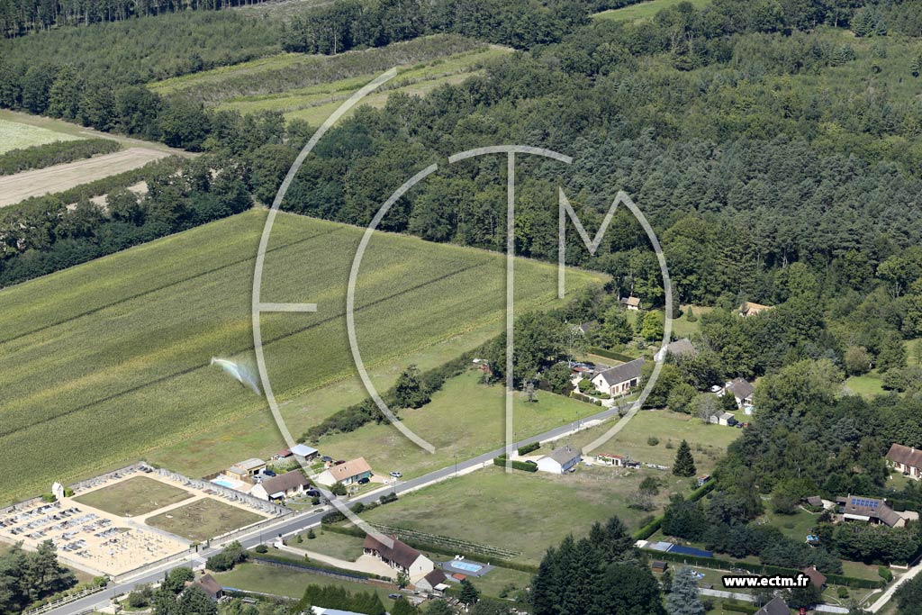 Photo arienne de Mntrol-sur-Sauldre