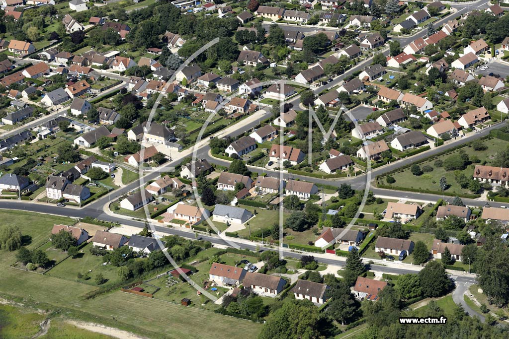 Photo arienne de Salbris (la Maltourne - Courcelles)