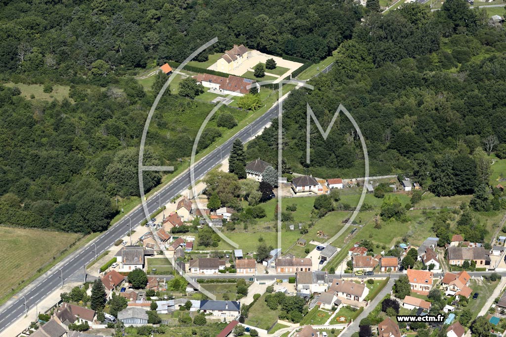 Photo arienne de Salbris (la Maltourne)