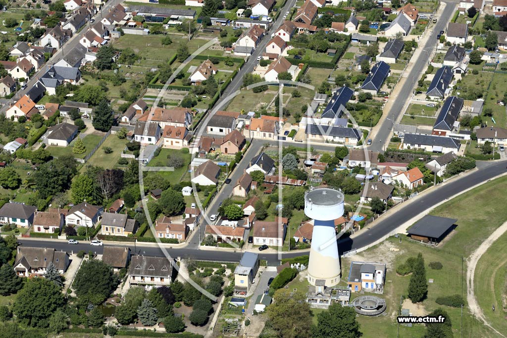 Photo arienne de Salbris (la Maltourne)