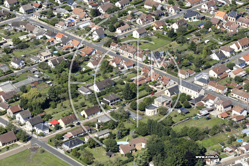 Photo arienne de Salbris (les Cousseaux)