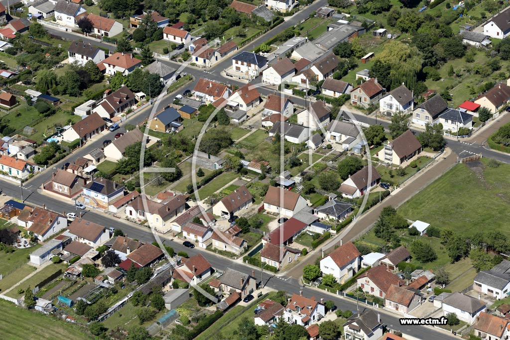 Photo arienne de Salbris (les Cousseaux)