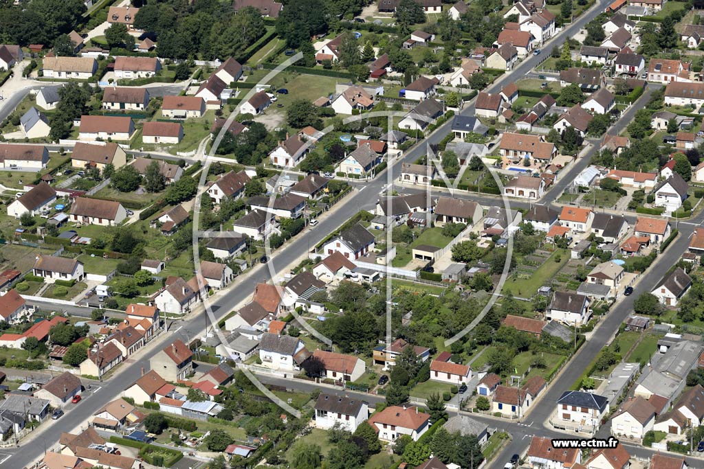 Photo arienne de Salbris (les Cousseaux)