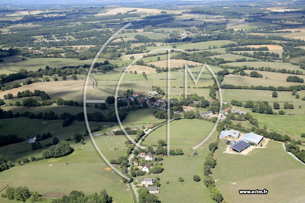 Photo arienne de Subligny (le Souchet)