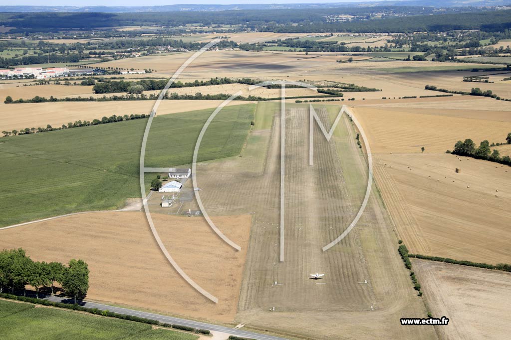 Photo arienne de Argentan (Arodrome)