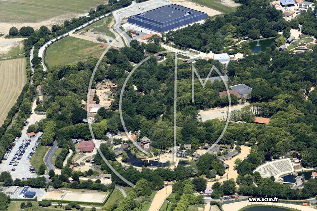 Photo arienne de Les Epesses (le Puy du Fou)