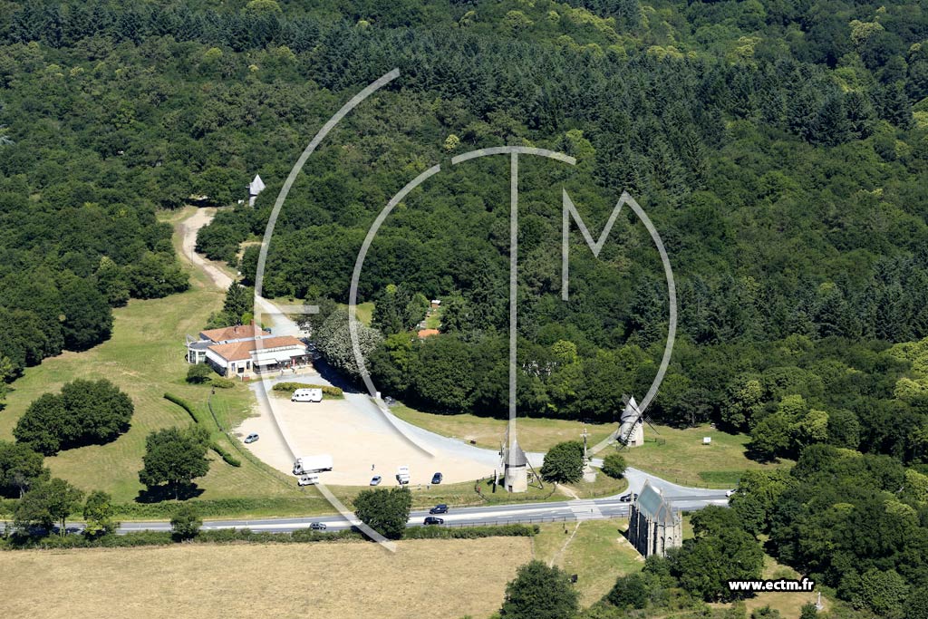 Photo arienne de Les Herbiers (le Mont des Alouettes)