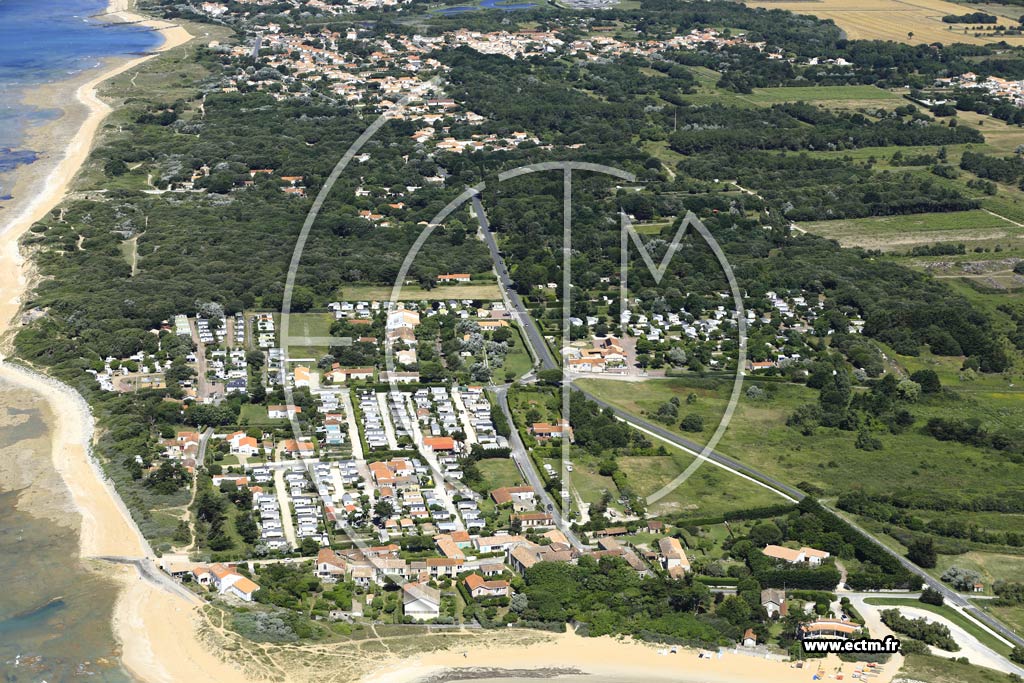 Photo arienne de Dolus-d'Olron (La Perroche)