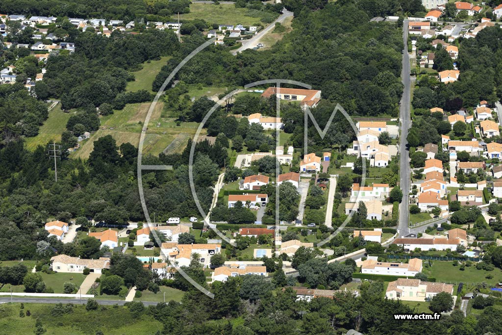 Photo arienne de Dolus-d'Olron (Le Moulin de Bussac)