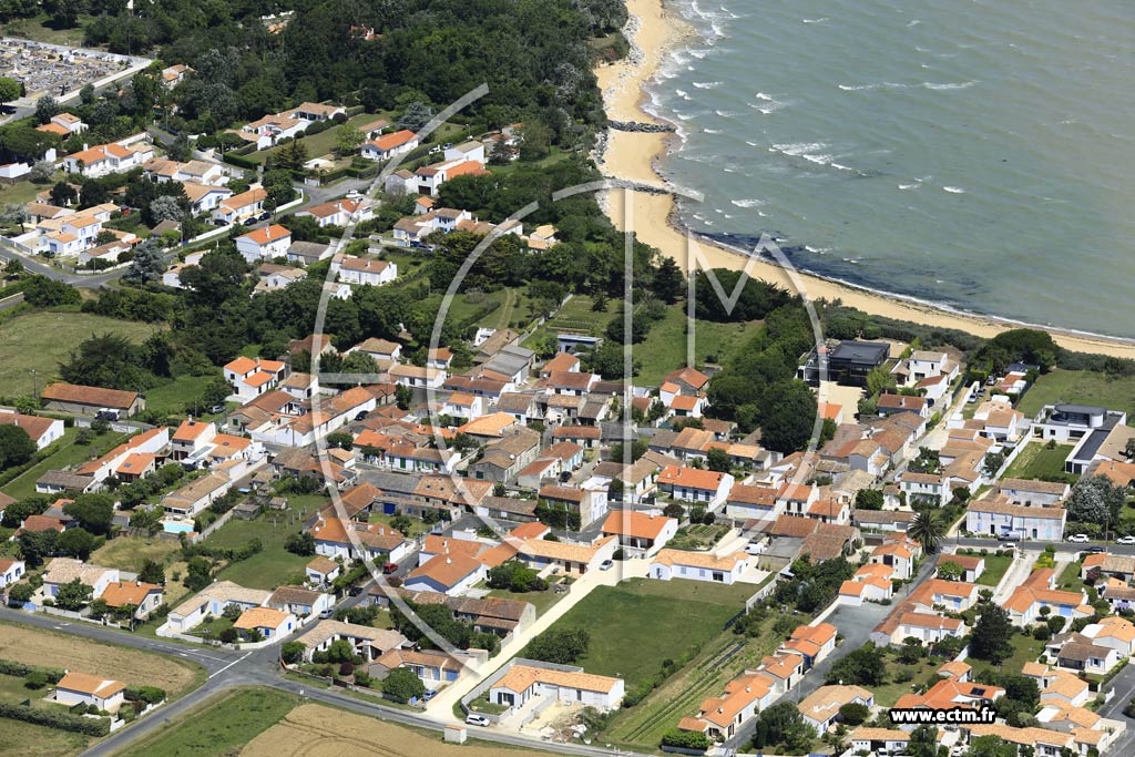 Photo arienne de La Bre-les-Bains (Les Boulassiers)