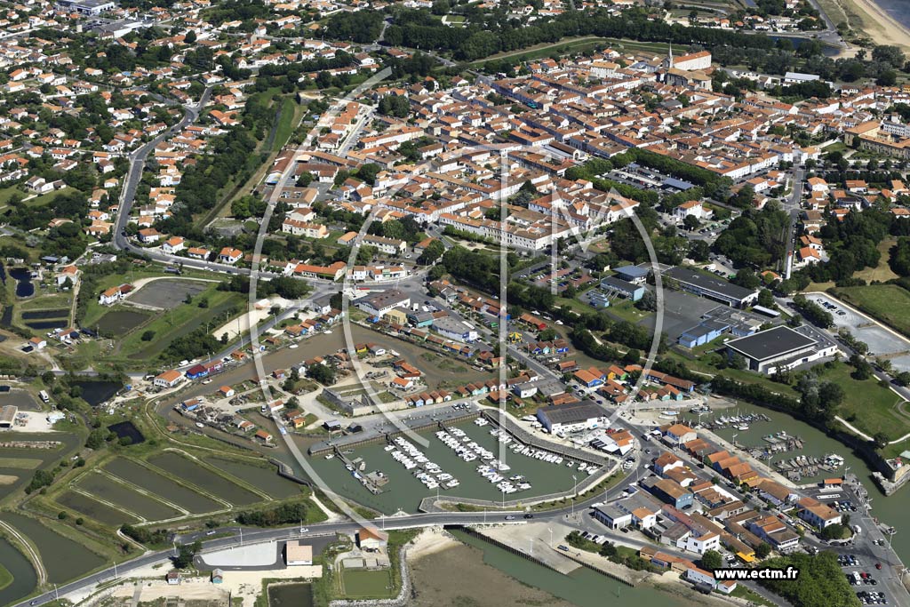 Photo arienne de Le Chteau-d'Olron (Le Port)