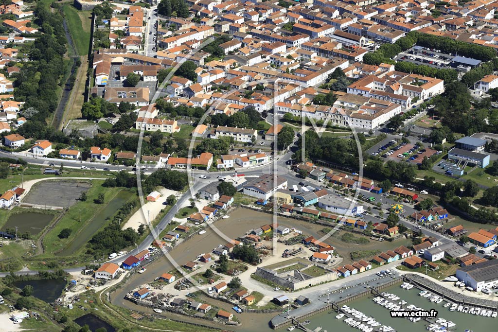 Photo arienne de Le Chteau-d'Olron (Le Port)