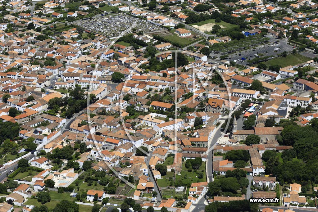 Photo arienne de Saint-Denis-d'Olron