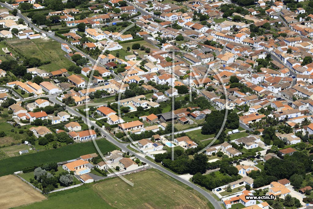Photo arienne de Saint-Denis-d'Olron