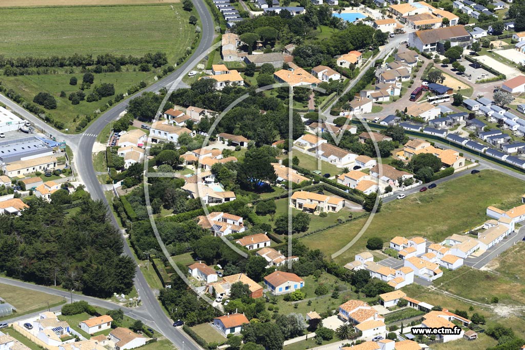 Photo arienne de Saint-Denis-d'Olron