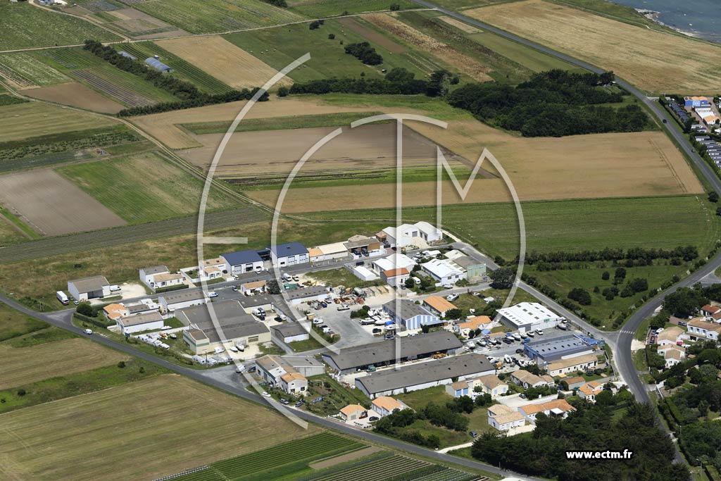 Photo arienne de Saint-Denis-d'Olron
