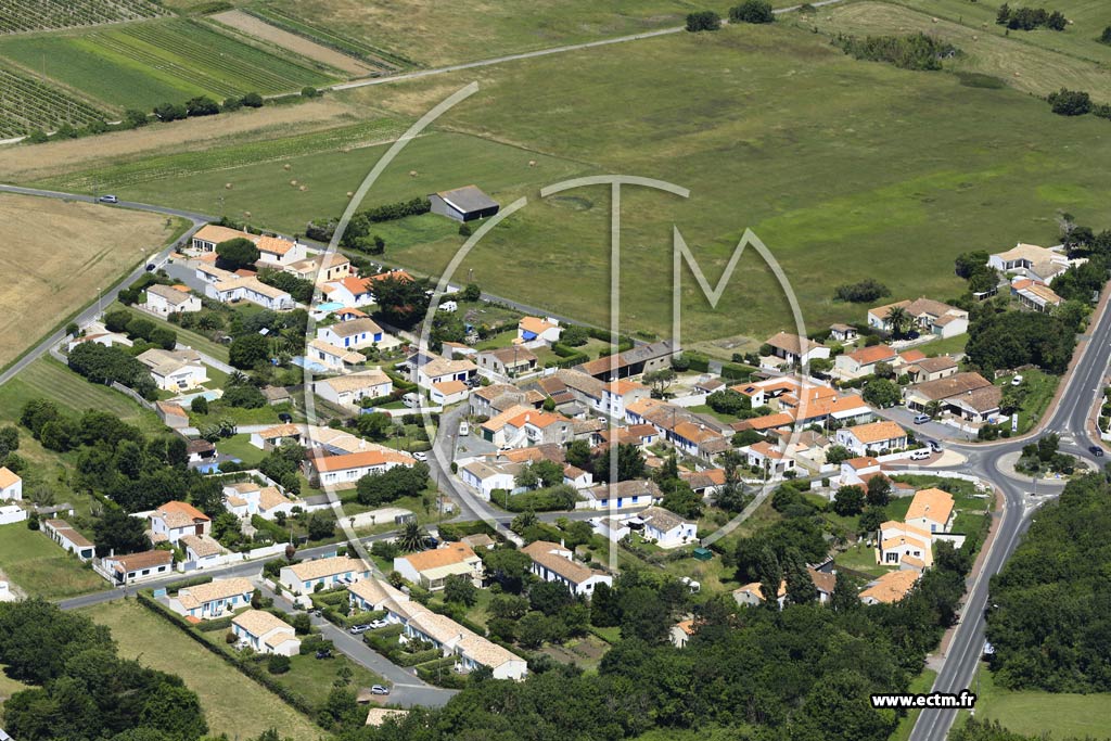 Photo arienne de Saint-Denis-d'Olron (La Btaudire)