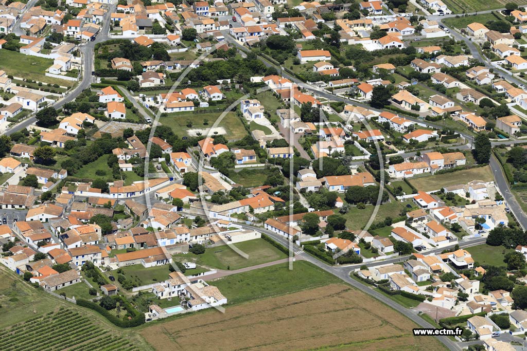 Photo arienne de Saint-Denis-d'Olron (La Gautrie)