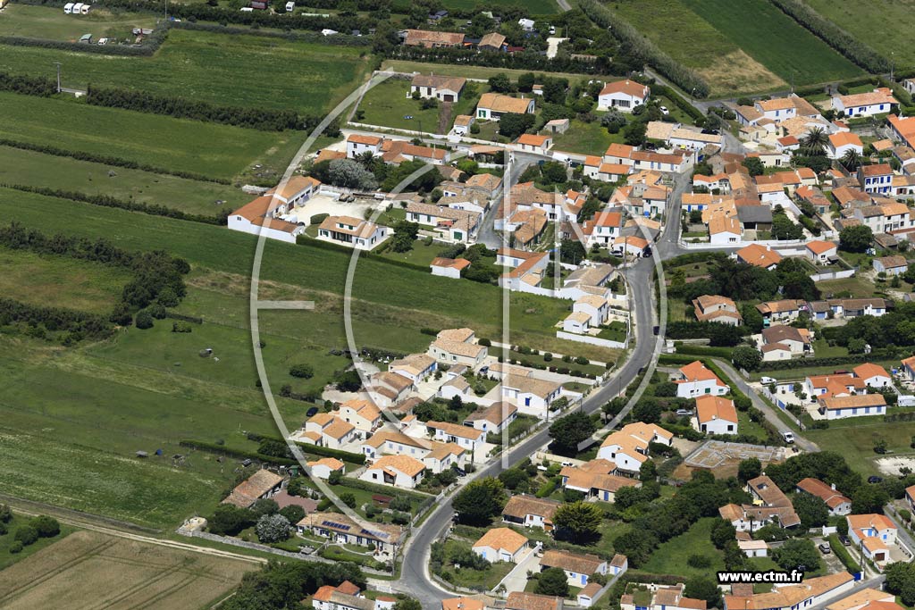Photo arienne de Saint-Denis-d'Olron (La Gautrie)