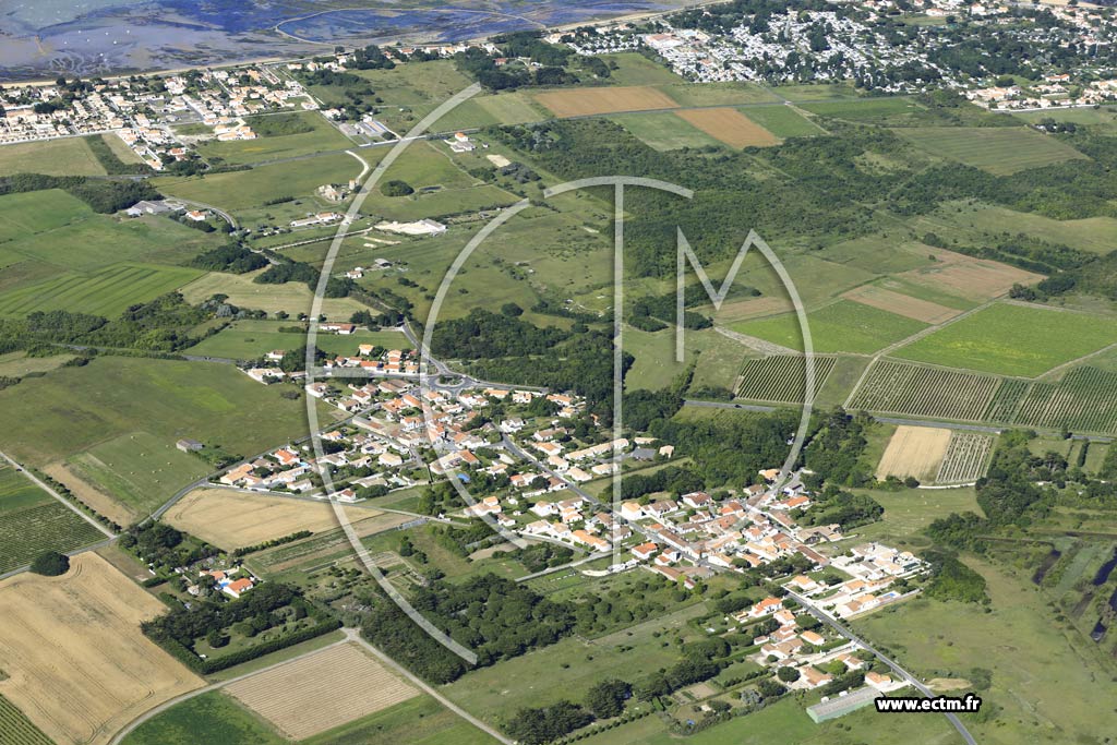 Photo arienne de Saint-Denis-d'Olron (La Michelire)