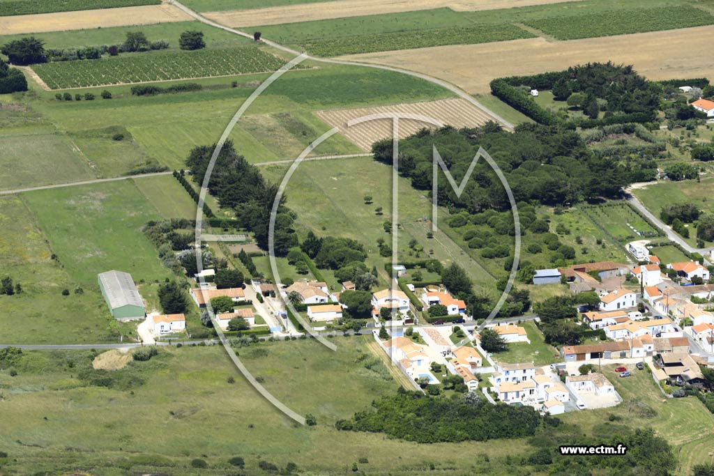 Photo arienne de Saint-Denis-d'Olron (La Michelire)