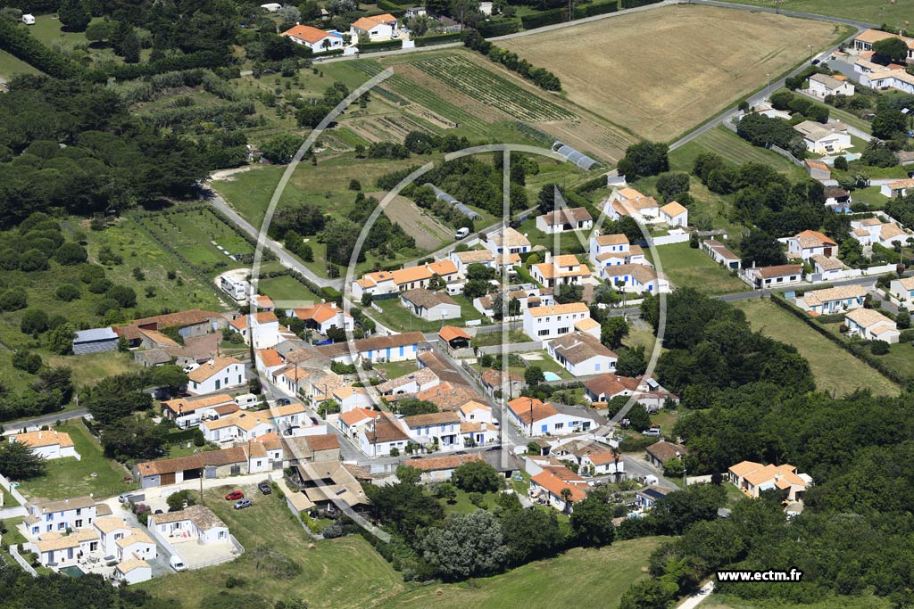 Photo arienne de Saint-Denis-d'Olron (La Michelire)